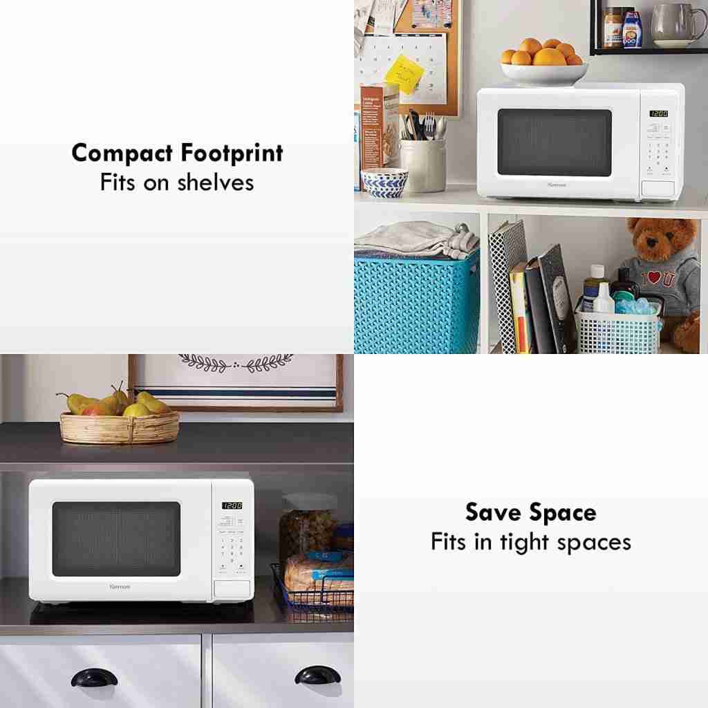 Kenmore smallest microwave oven for dorm college room, Rvs, small kitchen and offices