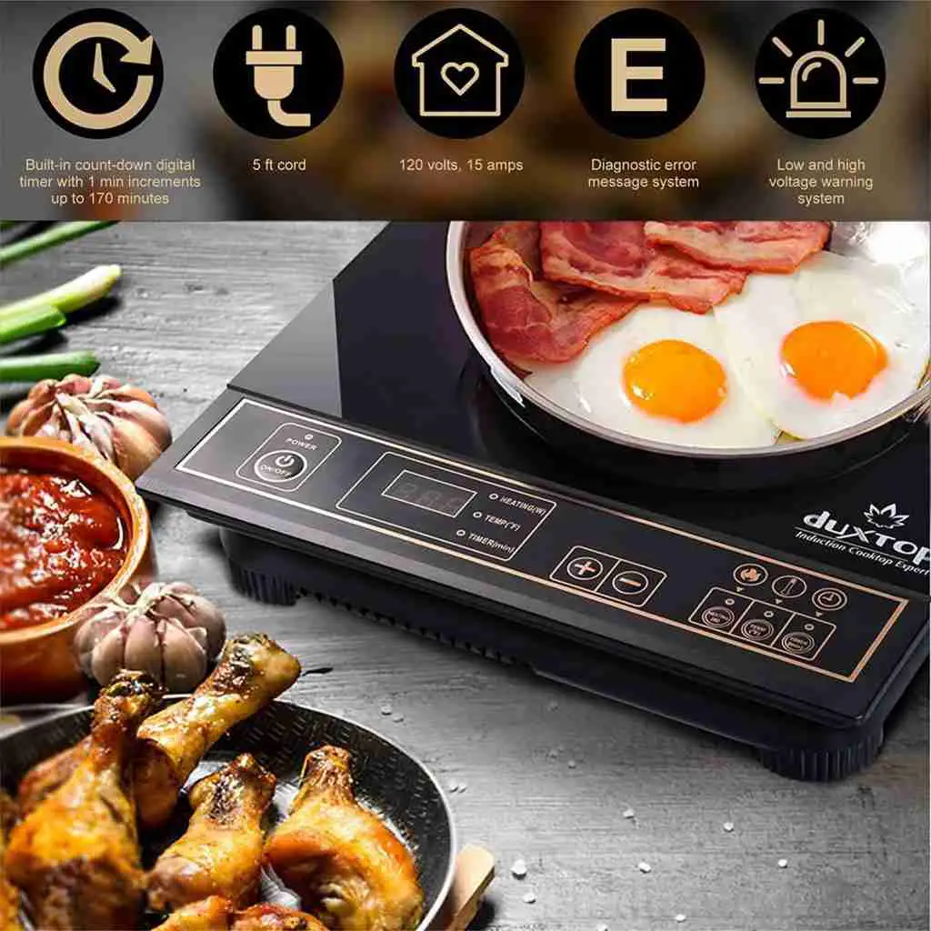 Duxtop best induction cooktop for cast iron