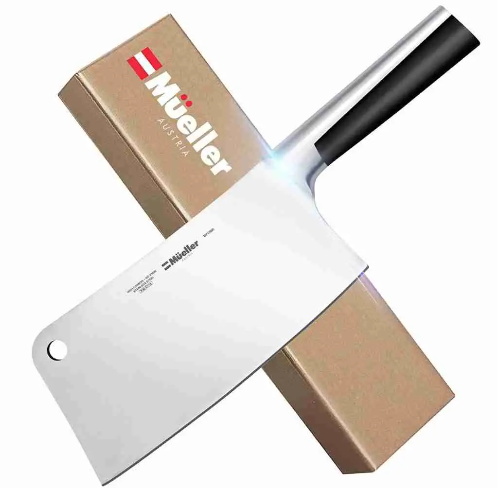 Professional Butcher Meat Cleaver and Chopper