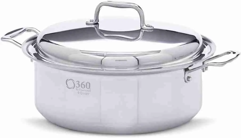 360 healthy non toxic stainless steel pot made in the USA