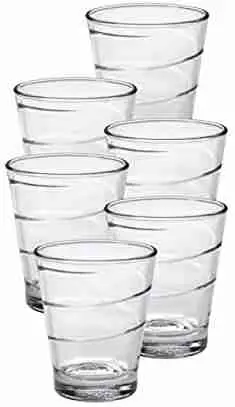 Duralex Spiral lead free drinking glasses