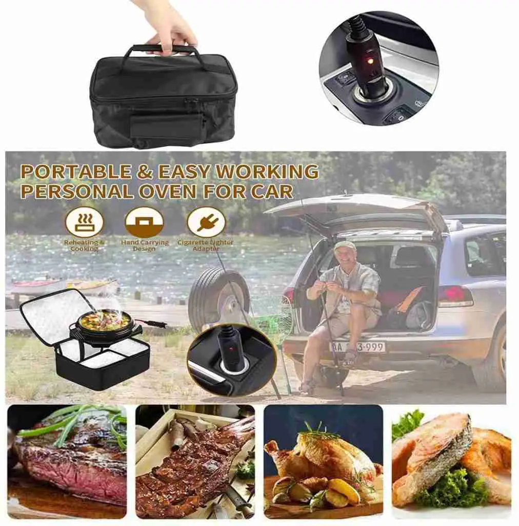 12 volts microwave oven for camping and campervan