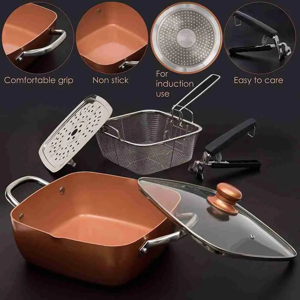 Moss and Stone best affordable copper cookware for Induction cooktop