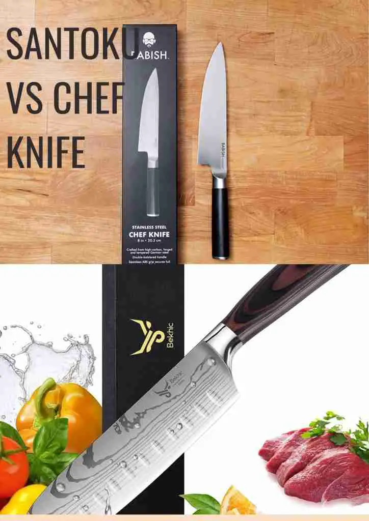 santoku vs chef knife