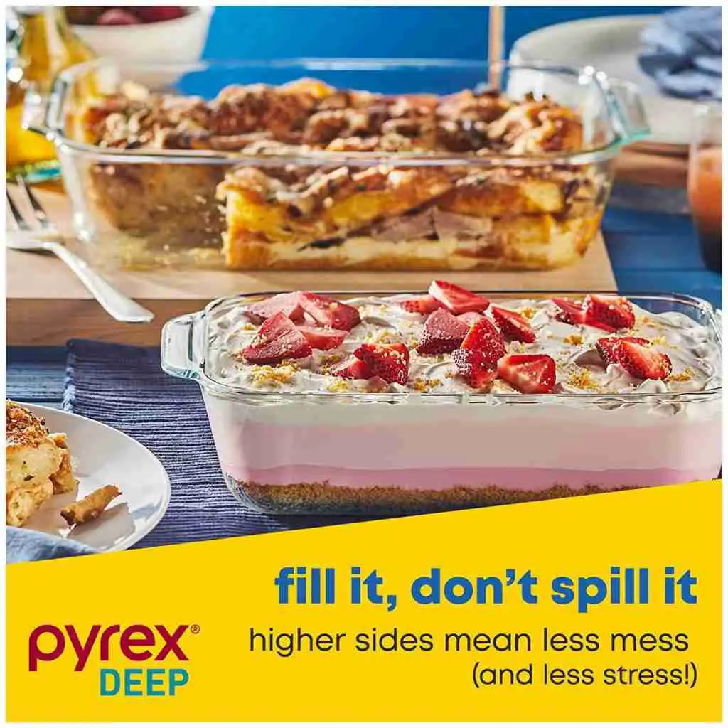 Pyrex deep Casserole dish