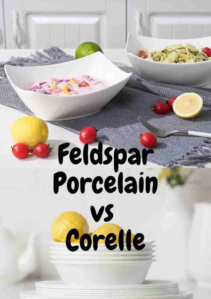 Feldspar Porcelain vs Corelle dinnerware set