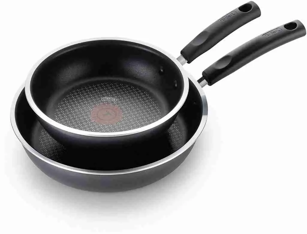 T-fal signature frying pan set 