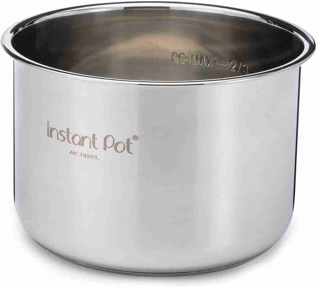 stainless steel bowl for pot in pot cooking with instant pot