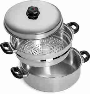 Precise heat surgical stainless steel cookware