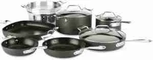 All Clad hard anodized non-stick cookware