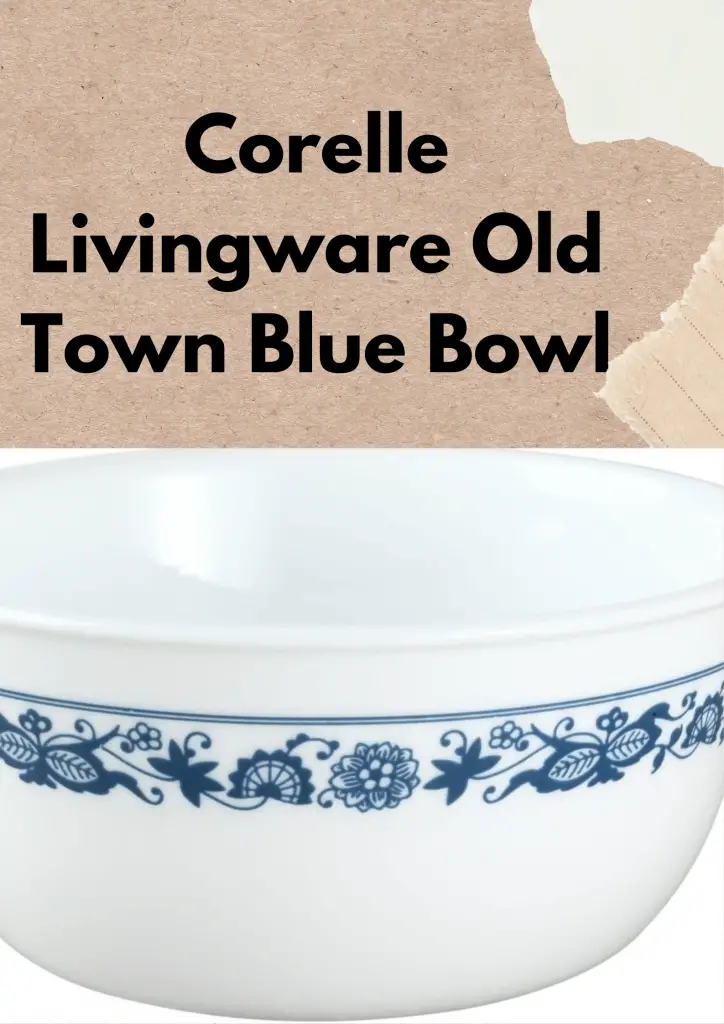 Corelle Livingware Old Town Blue Bowl