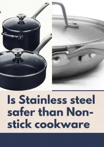 is stainless steel safer than non-stick