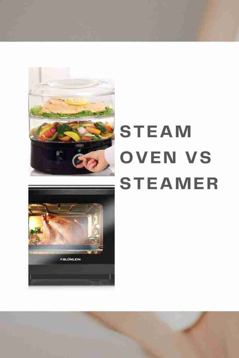 Steam Oven Vs Steamer - What Is The Difference?